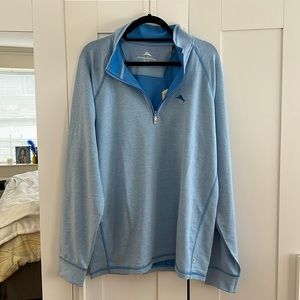 Men’s Tommy Bahama blue top xl nwt